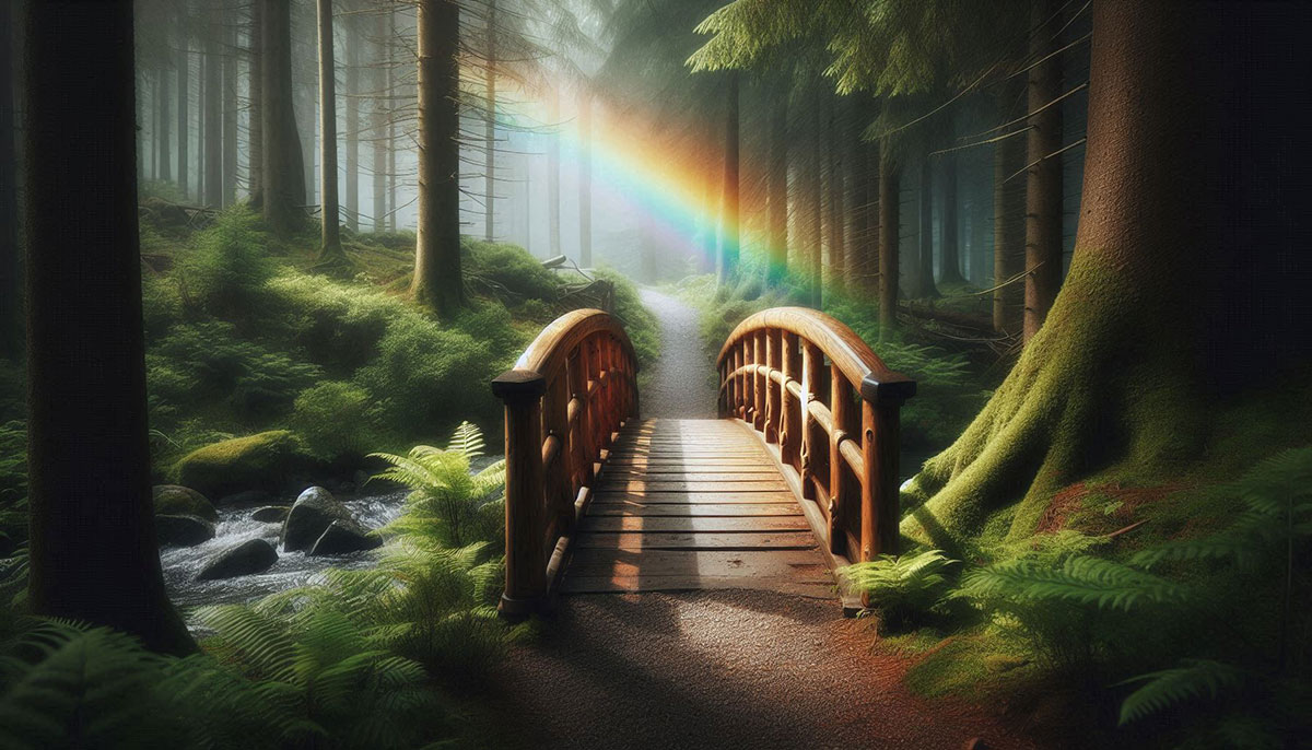 Image of the Rainbow Bridge Image of the Rainbow Bridge